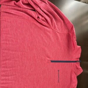 Sankaty vineyard vine quarter zip long sleeve polo